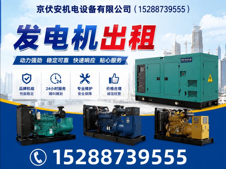 蚌埠发电车租赁展示图